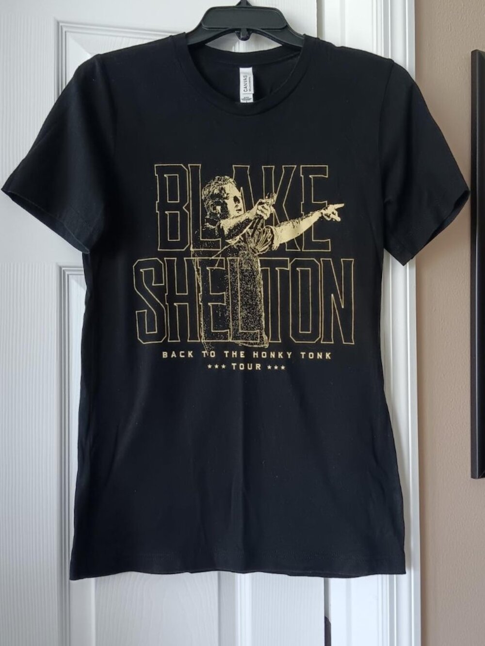 BLAKE SHELTON T Shirt Black Size Small
